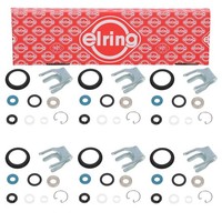 6X Elring Dichtringsatz Einspritzventil FüR Mercedes W204 W205 W212 W213 X/C253