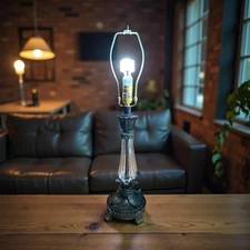 1990s Michael Berman Hand Made Ceramic and Glass Lamps 1 of 2