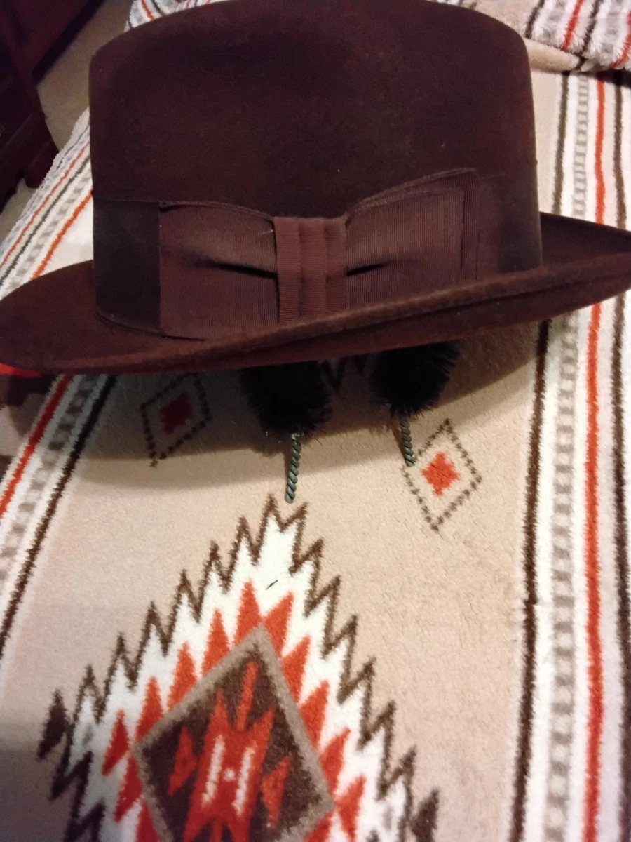 Fedora/Trilby Vintage Hats for Men 7 1/4 Size for sale | eBay