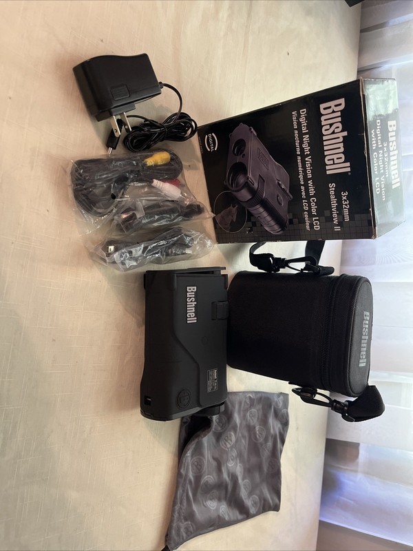 Bushnell Stealth View II 3x32 Digital NightVision w/ Color LCD in Case Untested