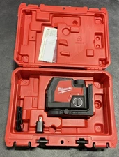 Milwaukee 3521-21 USB Rechargeable Green Cross Line Laser(Open Box)