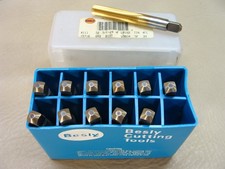 NEW box of 12 BESLY USA 3/8 - 24 NF bottoming bottom taps TiN 4 FL GH3 USA