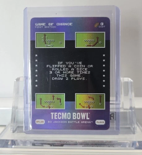 2026 Bo Jackson Battle Arena Tecmo Bowl Game Of Chance Bonus Play BPL8 Foil