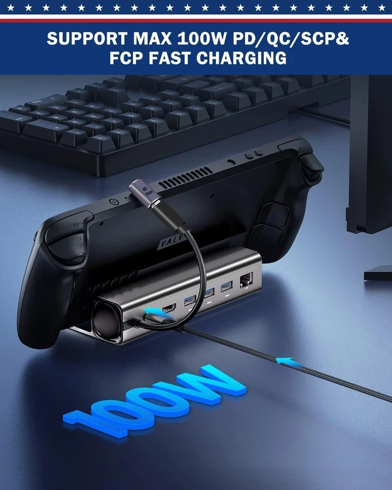 High-Speed 90 Degree USB C Adapter - Multi-Functional Connector Set for Devices - Image 4 of 4