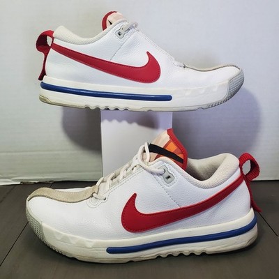 Nike Air Sesh Dance Shoes Men s 6.5 White Red DD3680-100 Forest Gump