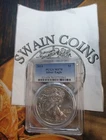 2014 American Silver Eagle, PCGS MS 70, EM102