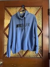 Women s Large Nike Air Oversized Blue Hoodie CN6942-458