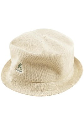 Kangol Hut/Mütze Damen Kopfbedeckung Mütze Gr. L Beige #8r6jbp2