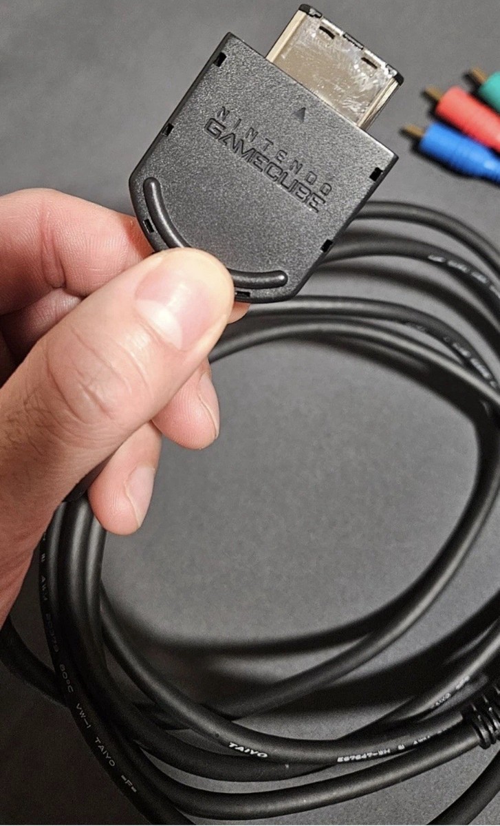 Authentic Nintendo GameCube D-Terminal (Component) Cable | eBay