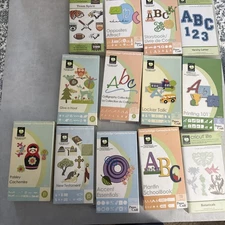 Cricut Cartridge Lot Of 13: New Testament, Storybook, Botanicals, Team Spirit…