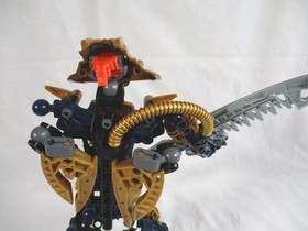 LEGO BIONICLE TITANS 8734 Brutaka INCOMPLETE w/ Box and Instructions