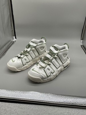 Nike Air More Uptempo 96 White Vintage Green FN6249-100 Men's 6.5 High