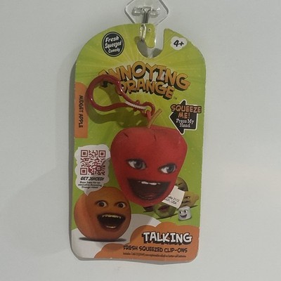 2011 Annoying Orange MIDGET APPLE Clip-On 2  Talking Toy 2011 DOESNT WORK