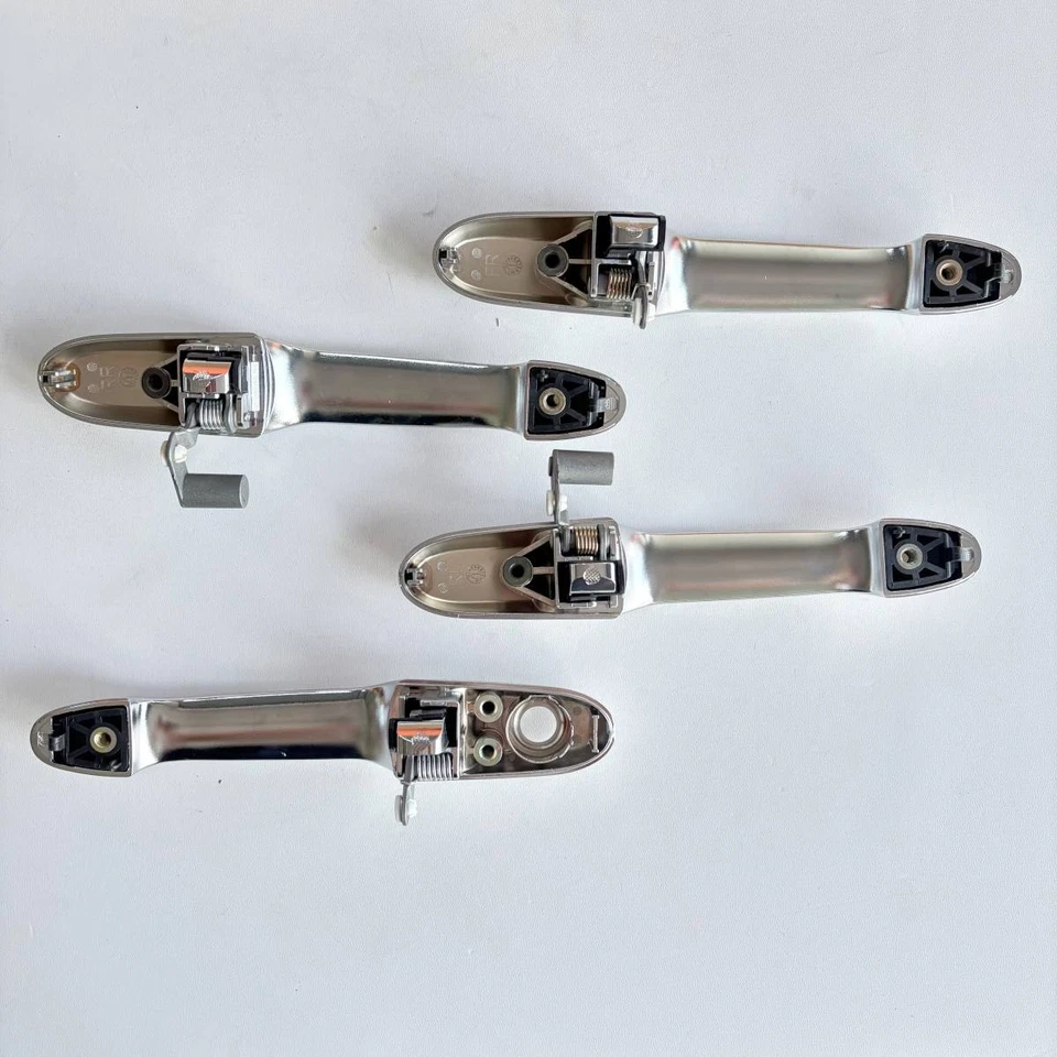 Chrome Outer Door Handle Set For Chevrolet Impala 4Pc 2006-2013 Foto 3 de 4