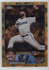 2023 Topps Chrome Update Sapphire Edition Gold 30/50 Andrew Nardi #USCS266 2o0