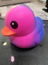 Sunny Days Squeezy Jumbo Duck - Squishy Duck Multicolor