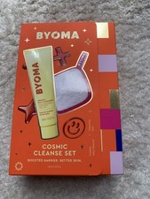 Byoma Cosmic Cleanse Set Creamy Jelly Cleanser & Cleansing Pad 60ml New