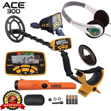Garrett ACE 300 Metal Detector w/Pro Pointer AT Pinpointer