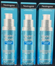 3 neutrogena hydro boost hydrating serum 1oz ea scuffed box
