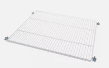 Box of (4) White wire shelves for True GDM-72 with clips, True part # 868290-038