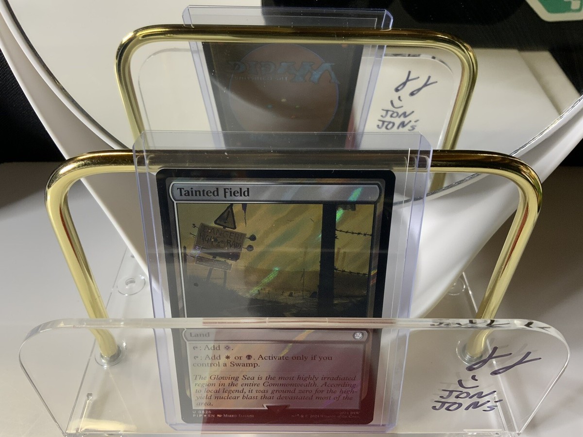 Surge Foil Tainted Field - NM - Universes Beyond Fallout MTG | eBay