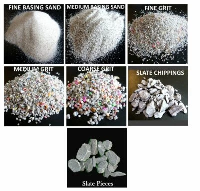 BARGAIN Basing Bags Slate Sand Gravel For Wargames Figures Basing Bases Terrain