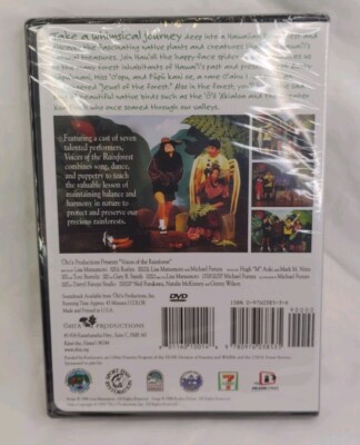 Voices of the Rainforest (DVD, 1998) Ohi'a Productions Lisa