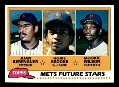 1981 Topps Baseball #259 Mets Future Stars Mookie Wilson NM/MT or Better *d3