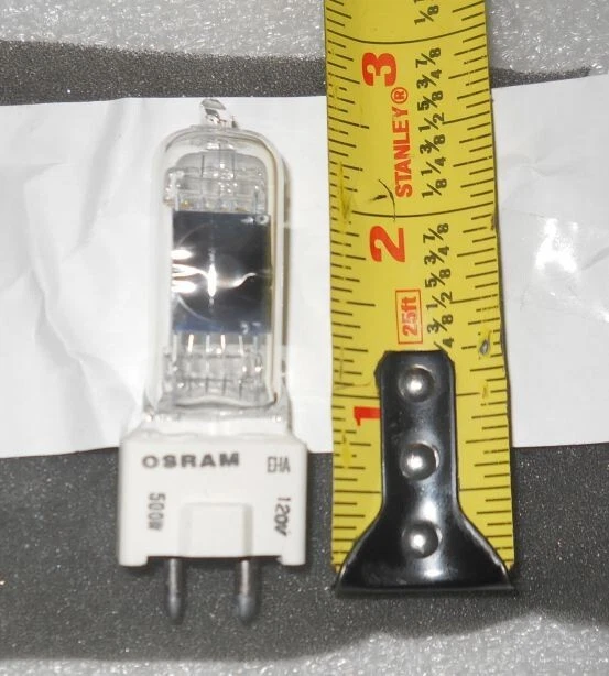 OSRAM EHA 500w 120v GY9.5 NAED 54585 Halogen Photo Optic Lamp - Image 4 of 4