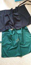 2 x SAN MIGUEL/SIMON JERSEY (BLACK) AMAZING KITCHEN APRONS size: 71x53 /87X45 CM