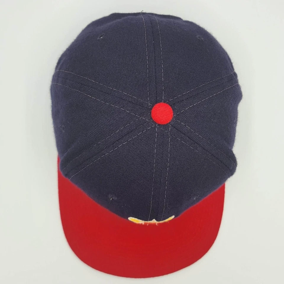 California Angels Vintage 90s Sports Specialties Wool Snapback Hat - MLB Cap - Image 4 of 4