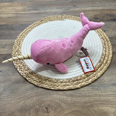 Douglas Pink Narwhal Plush 13'' Stuffed Animal NEW w TAGS