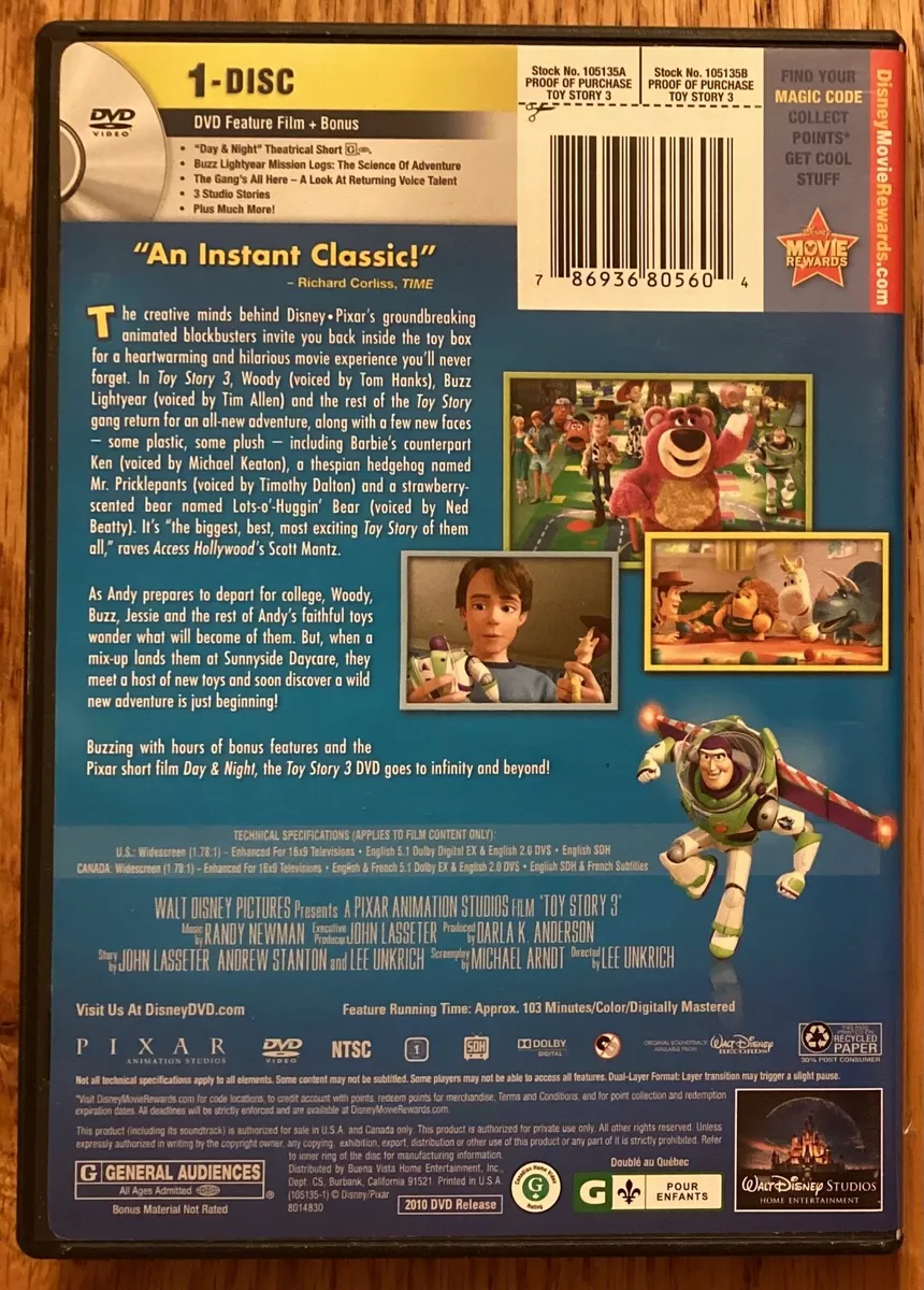  Toy Story 2 : Tom Hanks, Tim Allen, Joan Cusack