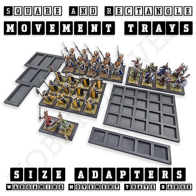Warhammer The Old World Movement Trays Adapter Full Range Tabletop Wargaming