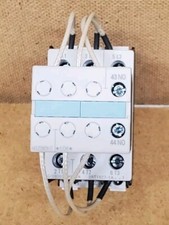 SIEMENS 3RT1627-1A Contactor  w/ 3RH1921-1XA10-3AX2 Auxiliary Contact 