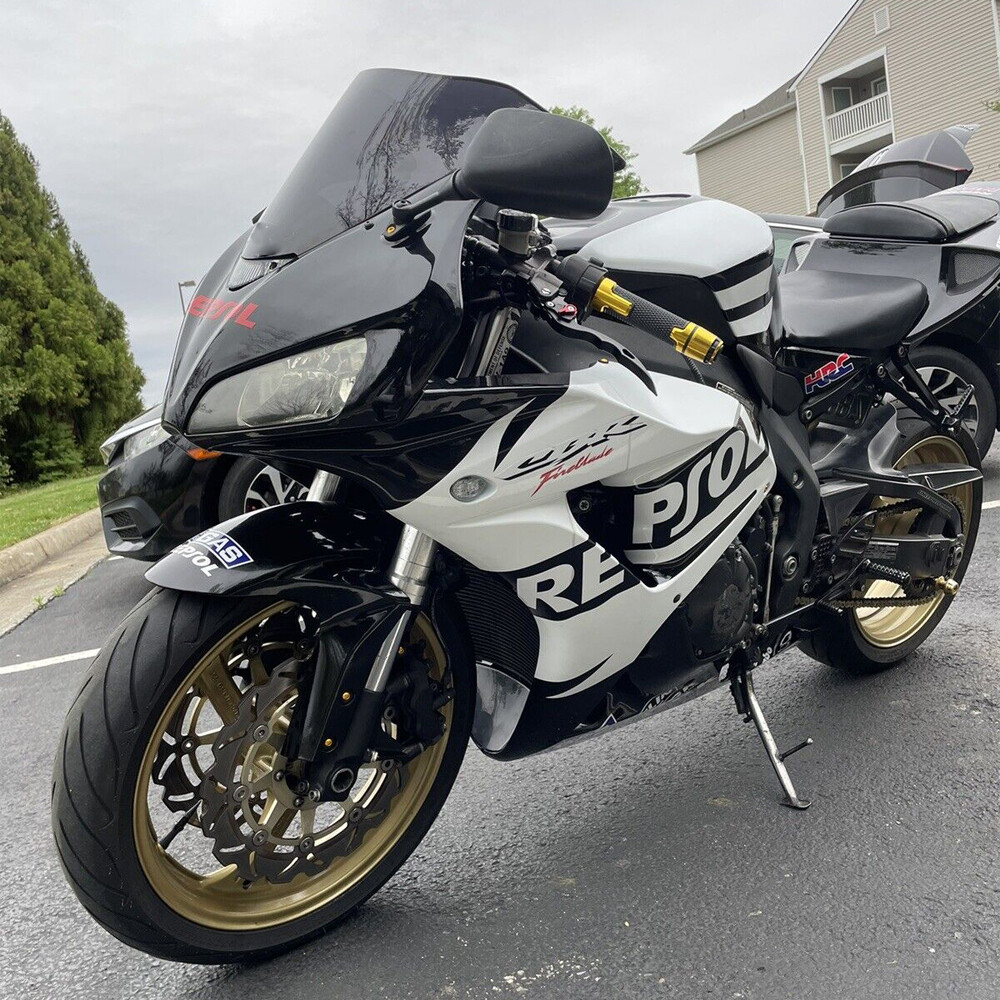 Fit for Honda 06-07 CBR1000RR White Black Repsol Plastic Injection