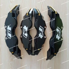 Black brake caliper covers For VW R GTI GOLF JETTA PASSAT POLO