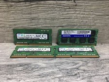 Lot 4 M471B5173DB0-YK0 SAMSUNG  AND ADATA LAPTOP MEMORY 4GB PC3L-12800S #M37-47