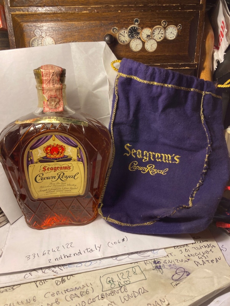 70年代　ヴィンテージ　ボトルホルダー　Seagram's Crown Roya 70年代 ヴィンテージ ボトルホルダー Seagram's Crown Roya