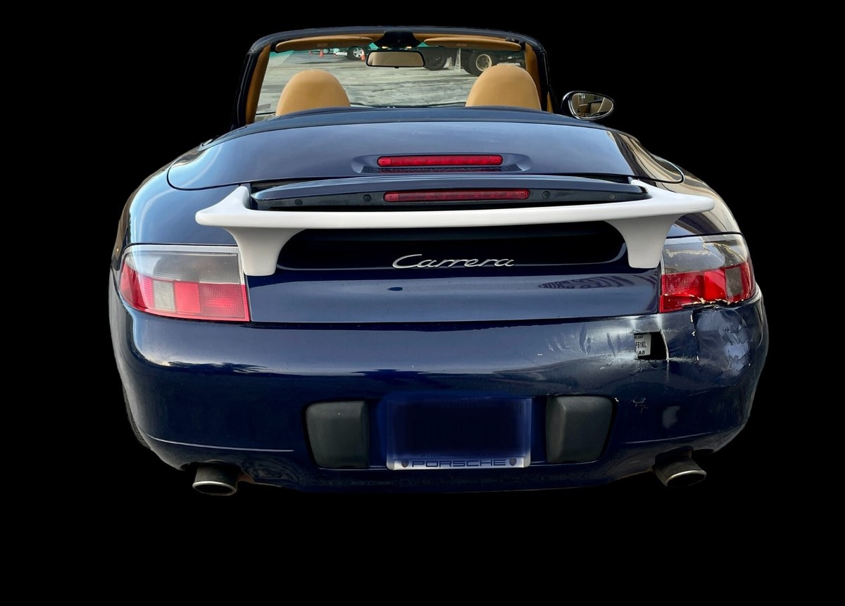 Porsche 996 Coupe & Cabrio 99-04 rear Arch Wing WhaleTail PAINTED