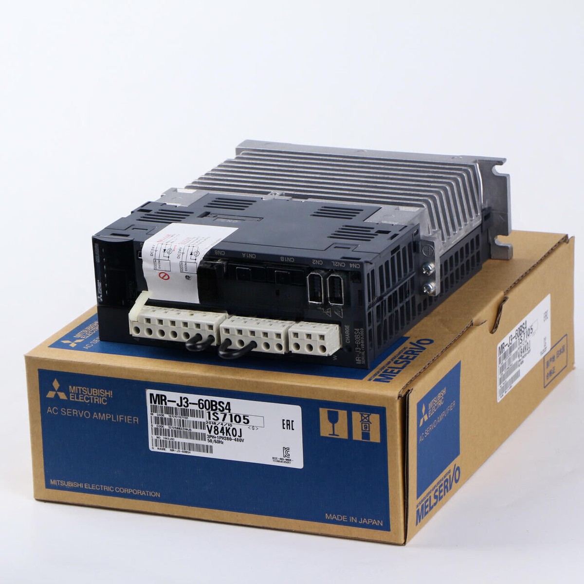 1PC New Mitsubishi MR-J3-60BS4 Servo Drive Fast Shipping