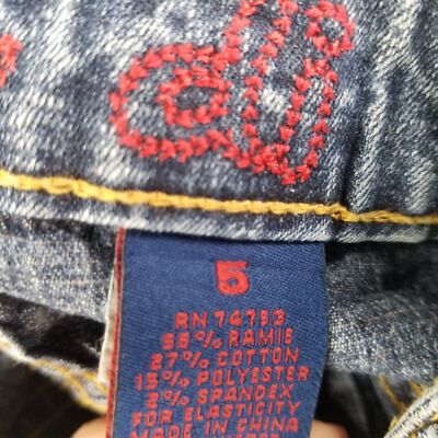 Vintage Zana Di Size 5 Sporty Blue Jeans | eBay