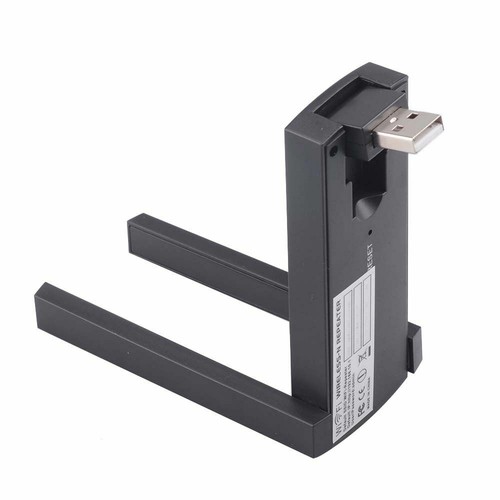 Usb Wireless Router Signal Amplifier Dual Antenna Wifi Booster Range Extender H - 第 2/8 張圖片