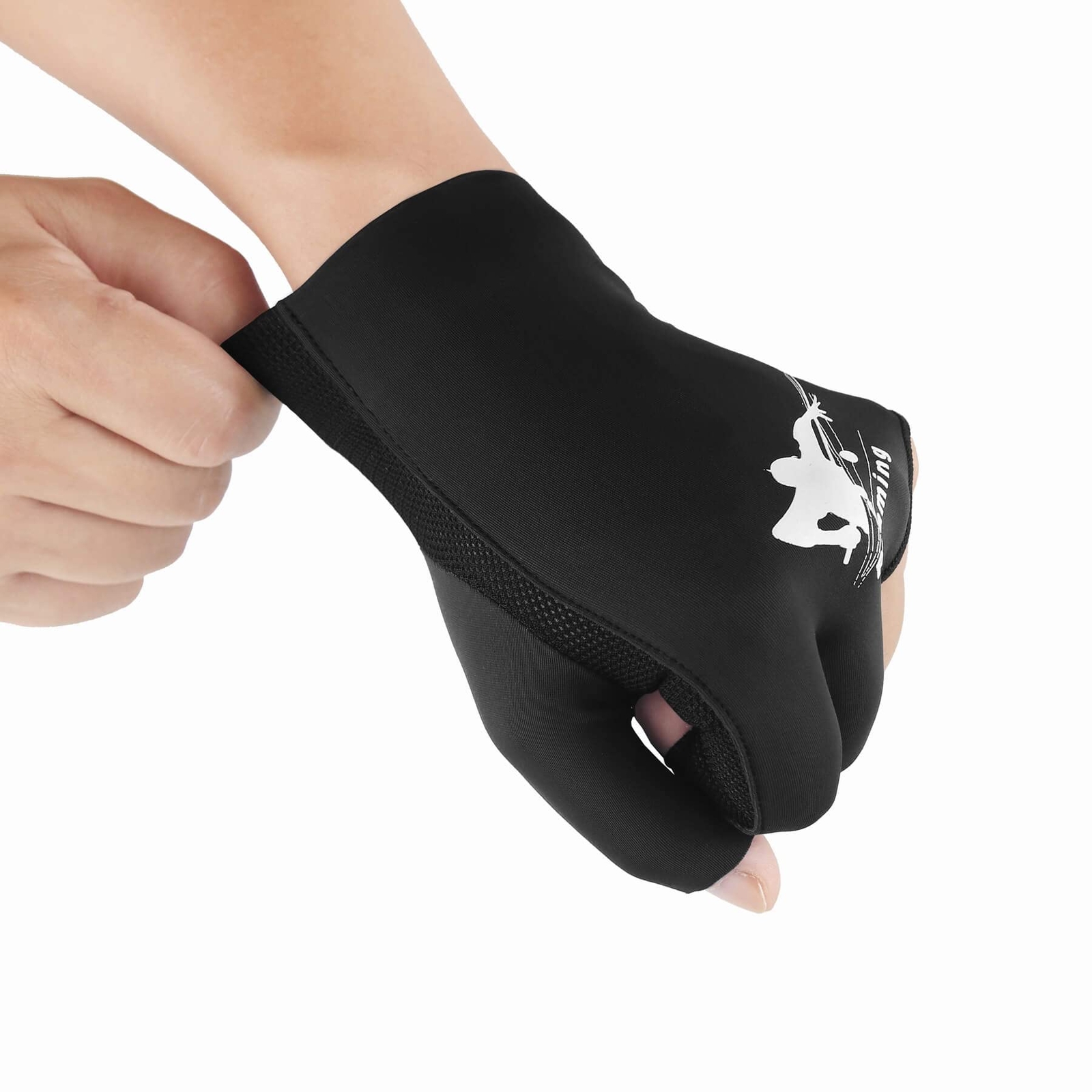 Breathable Billiard Gloves for Left Hand - Quick-Dry Comfortable 3 Finger Poo...