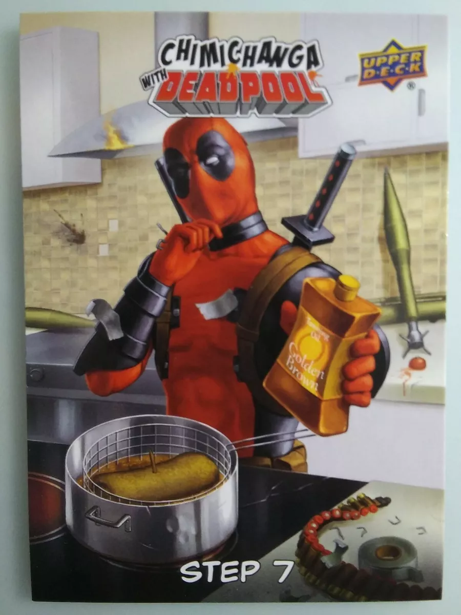 2019 Upper Deck Chimichangas With Deadpool Step 7 #CWD-7. SHIPS FREE!!)