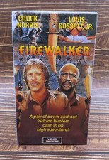 Firewalker VHS, 1986 Chuck Norris Louis Gossett, Jr