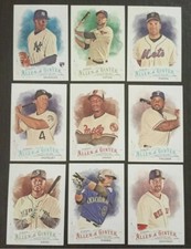 (U SELECT CARDS ) 2016 TOPPS ALLEN & GINTER SINGLES & INSERTS🔽
