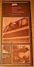 Amtrak National Train Timetables April 1978 [USA] 