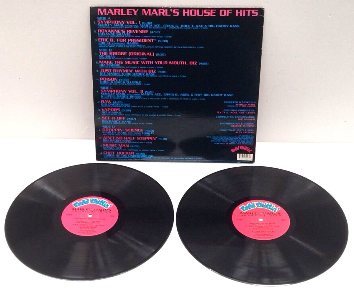 Marley Marl - Marley Marl's House Of Hits 2LP 1995 US ORIG Cold
