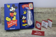 Disney Minnie Mouse Wrist Watch White Strap Rhinestones Ingersoll NIB